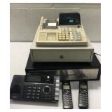 Cash Register & Like NEW Cash Drawer Q14E