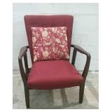 Wood Frame Lounge Chair T13C