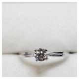 10K White Gold Diamond Ring SJC 10K White Gold Diamond Ring SJC