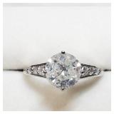 14K White Gold Diamond Ring SJC 14K White Gold Diamond Ring SJC
