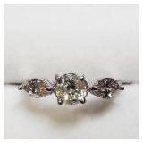 14K White Gold Diamond Ring SJC 14K White Gold Diamond Ring SJC