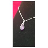 Sterling Silver Necklace Chain w Pendant SJC Sterling Silver Necklace Chain w Pendant SJC