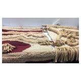 2 Vintage Woven Wall Hangings Y13B 2 Vintage Woven Wall Hangings Y13B