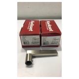 2 NEW Kwikset Dummy Halifax Door Handles Y12C 2 NEW Kwikset Dummy Halifax Door Handles Y12C