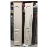 NEW In Box White Bi-Fold Doors Y NEW In Box White Bi-Fold Doors Y
