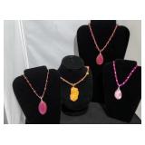 4 Unique Handmade Necklaces SJC