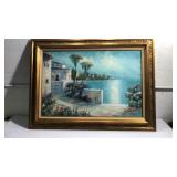 Original C. Loft Oil Painting on Canvas Q15D Original C. Loft Oil Painting on Canvas Q15D