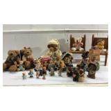 Large Ceramic Bears Collection M