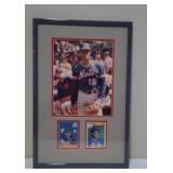 Autographed Dwight Gooden Photo w/ Cards Autographed Dwight Gooden Photo w/ Cards