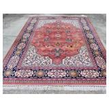 Vintage Karastan Kara Shah Rose Serapi Rug U7A Vintage Karastan Kara Shah Rose Serapi Rug U7A