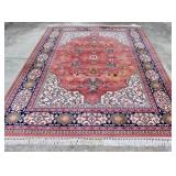 Vintage Karastan Kara Shah Rose Serapi Rug U7A