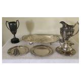 7 Piece Lot of Silver Plate U9B 7 Piece Lot of Silver Plate U9B