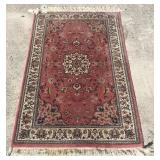 Vintage Handmade Oriental Rug 51" x 32" U8C