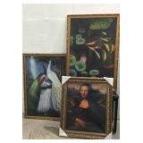 3 Canvas Paintings M15F 3 Canvas Paintings M15F