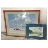 2 Signed Pieces of Artwork M15F 2 Signed Pieces of Artwork M15F