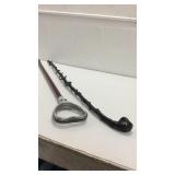 Two Vintage Walking Sticks K9C