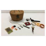 Vintage Straw Bag & More K16J