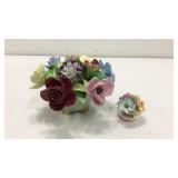 Antique Capodimonte Florals K8C