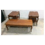 Coffee Table with Matching Side Tables M10B9A