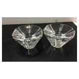 Orrefors Crystal Candleholders M16E