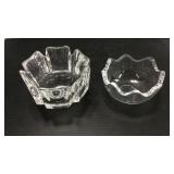 Two Orrefors Crystal Bowls M10C
