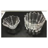 Two Orrefors Crystal Bowls M16E