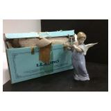 Lladro Andel w Lute No. 5493 M9C