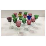 16 Nachtmann Cut to Clear Cordials M7A