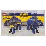 NEW Irwin 4pc Quick-Grip One-Handed Bar Clamp T16C