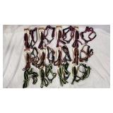 NEW Elastic Leash & Harness Asst. Colors -12pk T7E