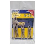 NEW Irwin "The Original" 3pc Vise-Grip Set T16B