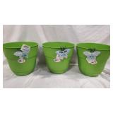 NEW Basic 10-in Planters With Critters T8G