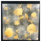 NEW Canvas Wall Art Golden Silhouette BB