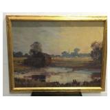 Vintage Original O/C Landscape K15F