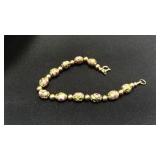 Beaded Bracelet w/ 14Kt Clasp JC