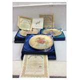 3 Hibel Oriental Plates w Certificates M