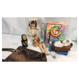 Vintage Dolls & Snake Bag N5A
