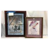 Winter Scene & Belle Art N13D