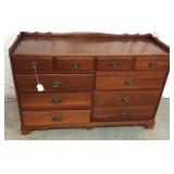 Vintage Cherry Wood Bedroom Dresser Y1B