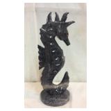 Nice Marble Seahorse Statue! S6H