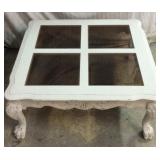 Vintage Chalk Painted Coffee Table YFA