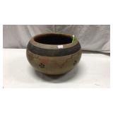 Ceramic Bowl Planter from Mexico Y7C