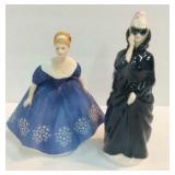 Pair of Royal Doulton Figurines Y8C