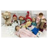 Vintage Dolls, Santa