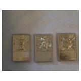 Burger King Pokemon 23K Cards (3) UCG