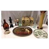 Vintage RCA Radio, Microscope & Collectibles Q6B