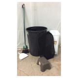 Trash Cans & Brooms Z8B
