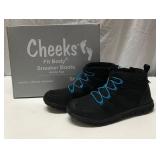 NEW Tony Little Cheeks Black Shoes 6016