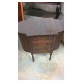 Old Fashioned Sewing Cabinet Z6C