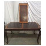 Solid Wood Dining Room Table w/ Leaf 1C